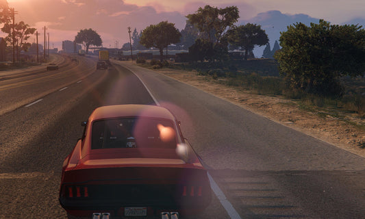 FiveM Debadged Muscle Car Mod: Custom Widebody, 5 Colors