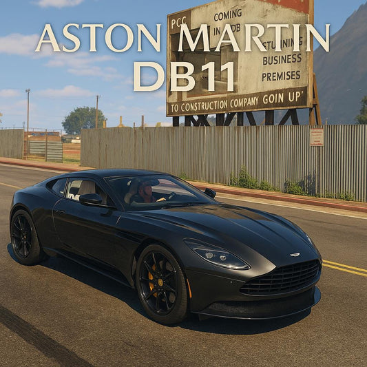 Aston Martin DB11 FiveM Car Mod: Ultra HD Quality, Realistic Handling