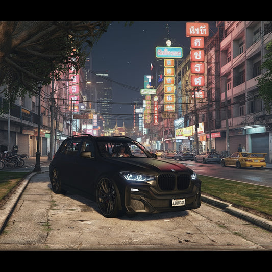 FiveM BMW X7 M50i Mod: High-Detail Luxury SUV for Roleplay
