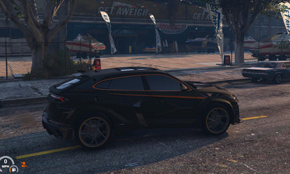 FiveM Lamborghini Urus Liberty Walk Add-On: Luxury SUV, 4 Colors