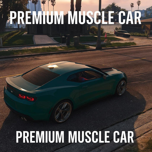 FiveM Premium Muscle Car | 8 Color Variants | Debadged Custom Vehicle | 4K Textures | Drag & Drop Install | RP - Racing Ready, Fivem Vehicle