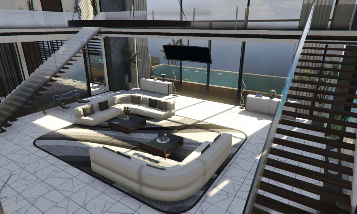 Modern Luxury Mansion MLO for FiveM RP Servers