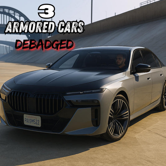 FiveM Luxury Armored Car Pack: Debadged SUV & Sedans - RP Ready