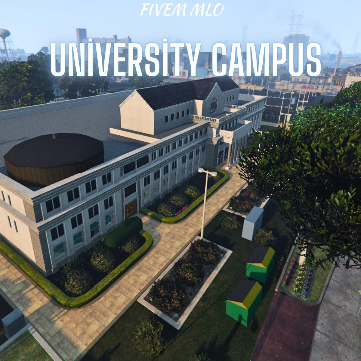 University Campus MLO for FiveM Roleplay Servers