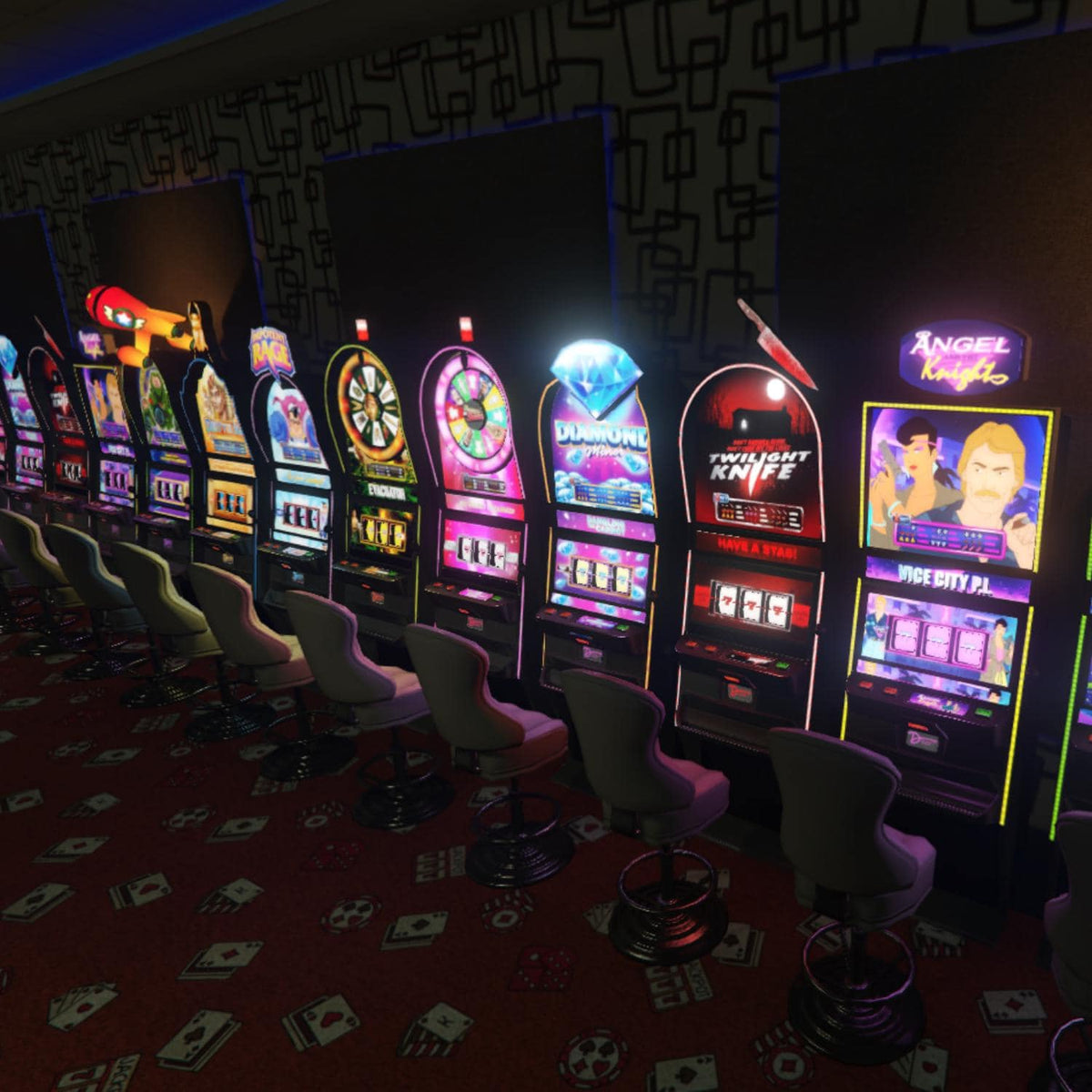 Casino MLO, Gaming Venue Interior, Entertainment Roleplay Environment