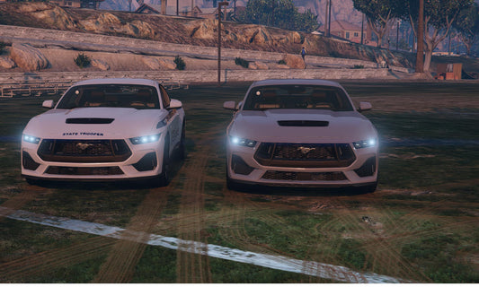 FiveM 2024 Mustang GT Police Interceptor - Drag & Drop Ready