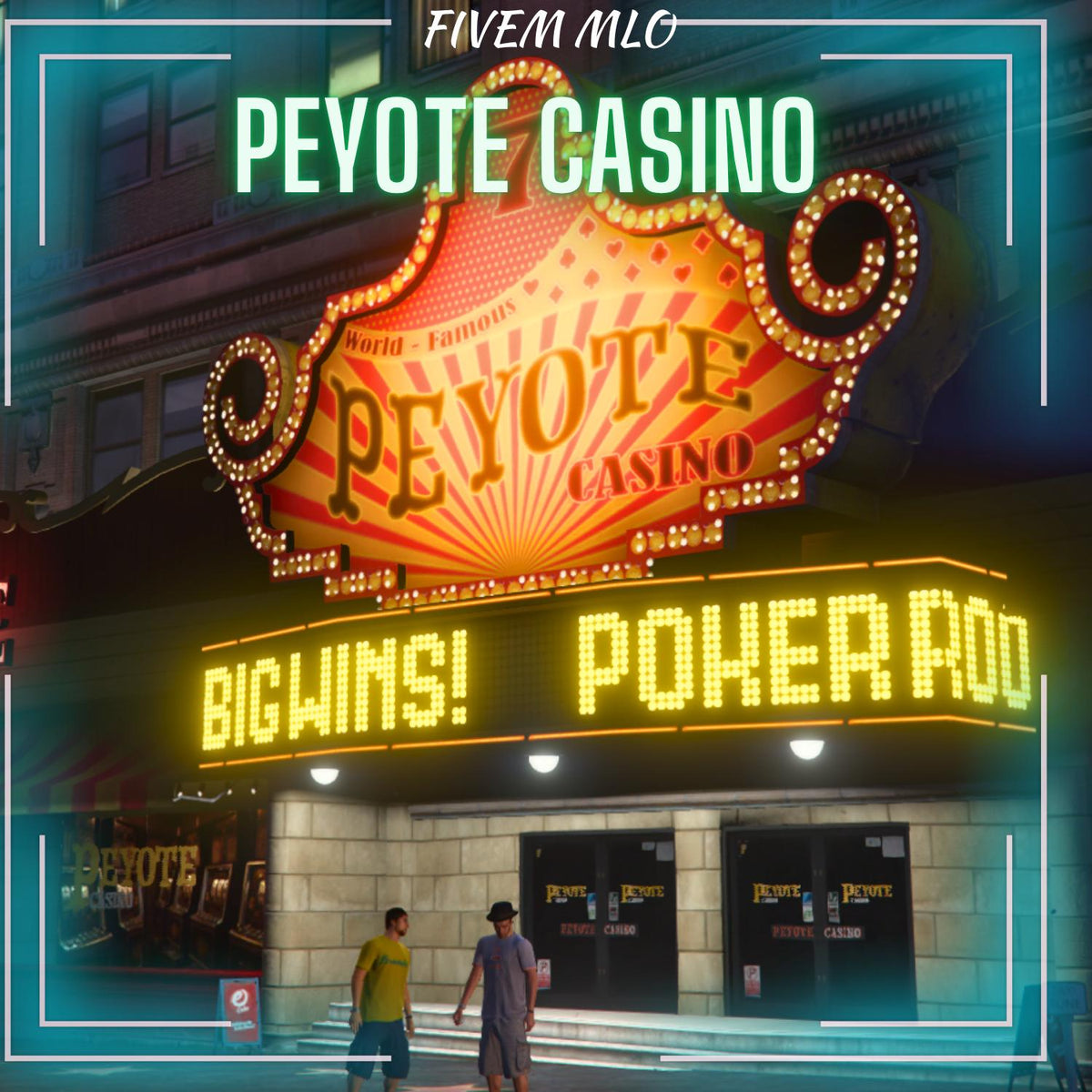 Casino MLO, Gaming Venue Interior, Entertainment Roleplay Environment