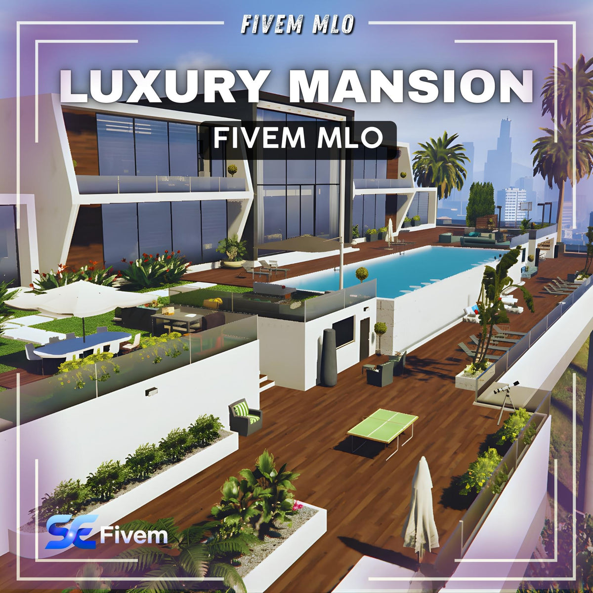 Modern Luxury Mansion MLO for FiveM RP Servers