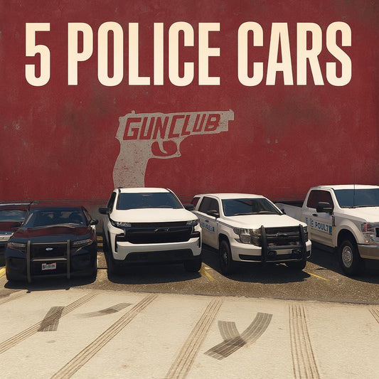 FiveM Armored Police Car Pack: Drag & Drop Law Enforcement Vehicles