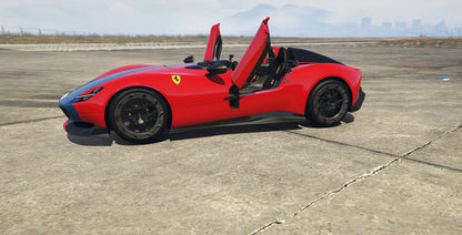 FiveM Ferrari Monza Pack: 4 Variants, High-Performance Supercar