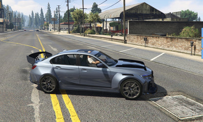 FiveM BMW M Performance Car: 9 Color Options, Optimized Drag & Drop Vehicle
