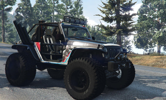 FiveM Off-Road Jeep | Custom 4x4 Vehicle | Realistic Textures | Optimized Add-On | FiveM Ready Car | Drag & Drop Installation