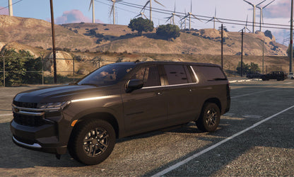 FiveM Chevrolet Tahoe SUV: Realistic Police/Fleet Vehicle