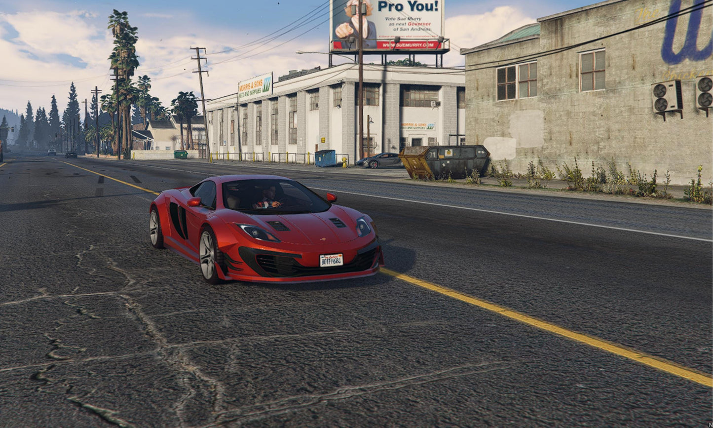 FiveM McLaren MP4-12C Add-On: Luxury Supercar, 5 Color Variants