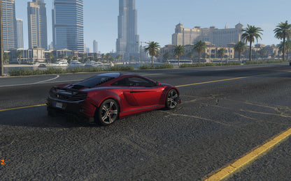 FiveM McLaren MP4-12C Add-On: Luxury Supercar, 5 Color Variants
