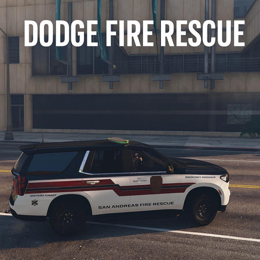 FiveM Dodge Fire Rescue SUV: San Andreas EMS Rapid Response