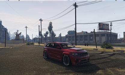 FiveM Jeep Grand Cherokee Trackhawk Add-On: Luxury SUV, 5 Colors