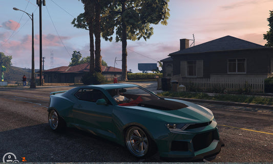 FiveM Premium Muscle Car | 8 Color Variants | Debadged Custom Vehicle | 4K Textures | Drag & Drop Install | RP - Racing Ready, Fivem Vehicle