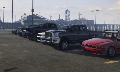 FiveM Luxury Car Pack: Jeep 4x4 & Sports Cars - 4 Colors
