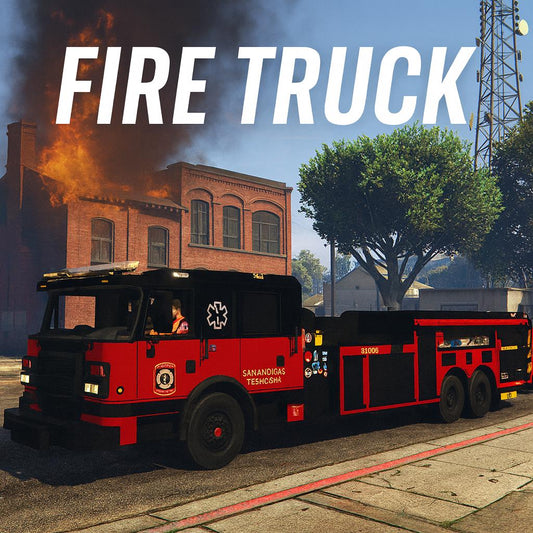 FiveM Fire Truck Pack: 4 Realistic Emergency Vehicle Variants