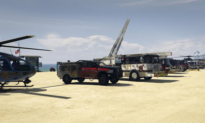 FiveM Emergency Vehicle Pack: Fire Trucks, Ambulances, Rescue Vehicles