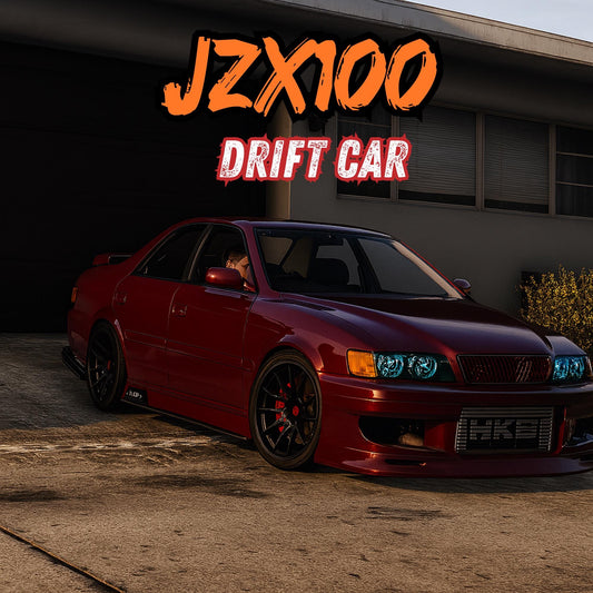 JZX100 Drift Car: FiveM Ready, Optimized JDM Mod