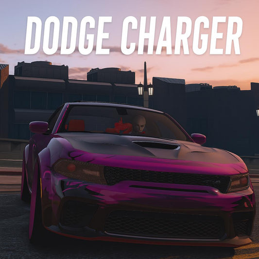 FiveM Debadged Charger: 4K Custom Car Mod - Optimized RP