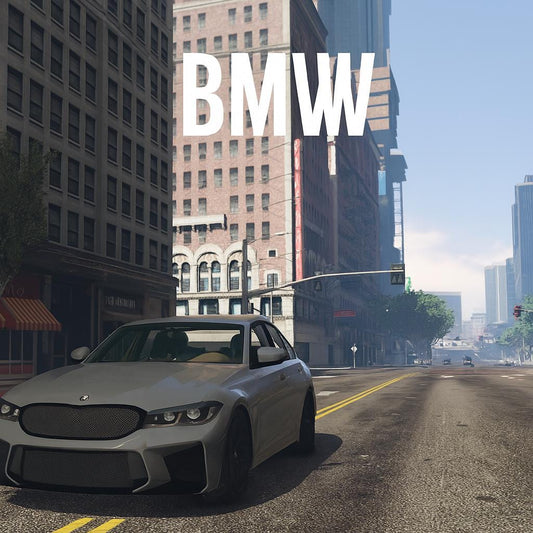 FiveM Debadged BMW Sedan: 4K Realistic Vehicle Mod
