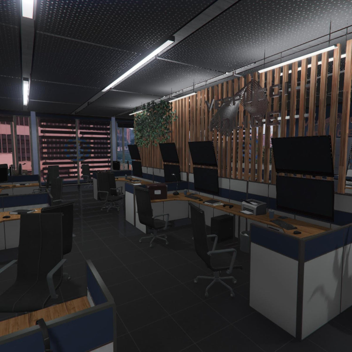 Police Station MLO with City Hall Offices for FiveM