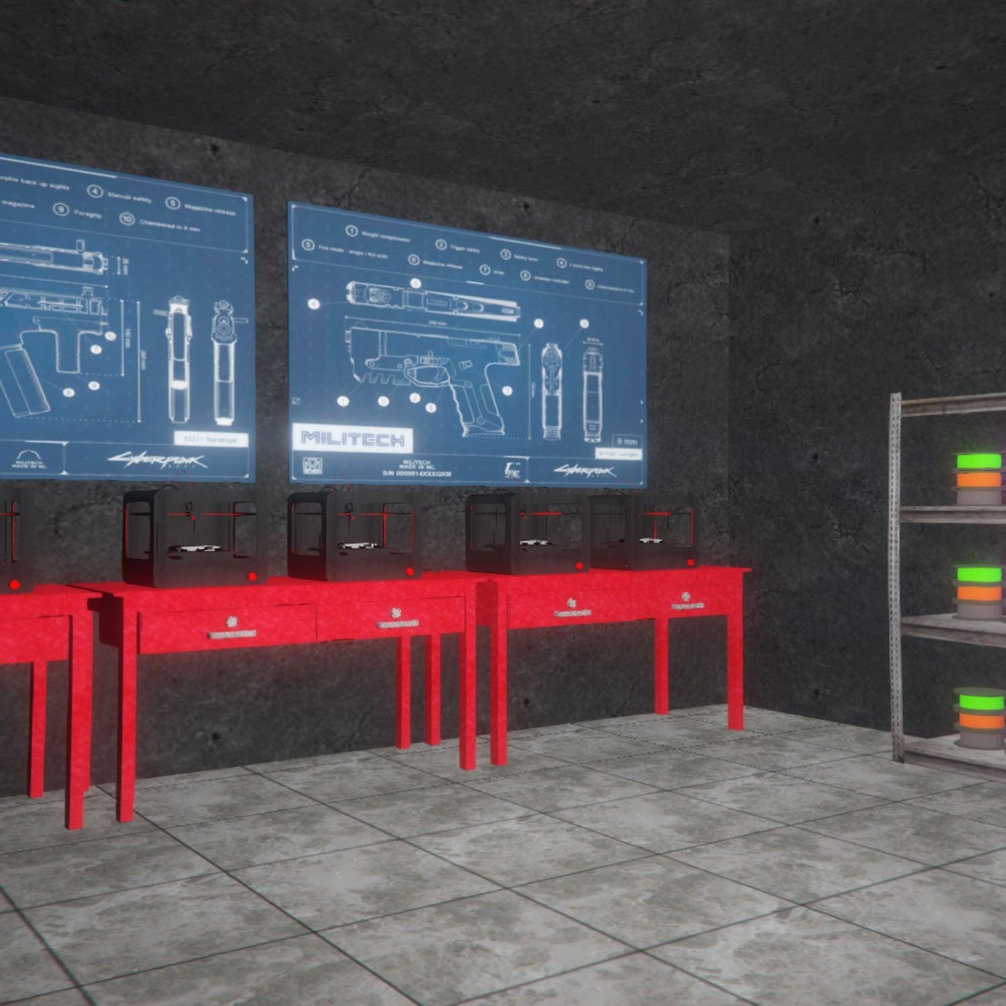 Urban Tactical Store MLO, Security Equipment Shop Interior