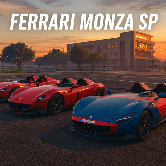 FiveM Ferrari Monza Pack: 4 Variants, High-Performance Supercar