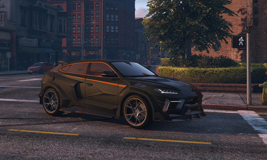 FiveM Lamborghini Urus Liberty Walk Add-On: Luxury SUV, 4 Colors