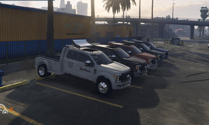 FiveM Tow Truck Pack: Optimized Roleplay Vehicles - Drag & Drop Install