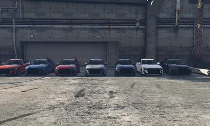 FiveM Audi Hatchback Mod: Debadged, 4K Textures, 7 Colors