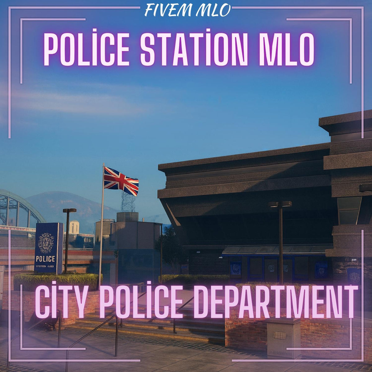 City Police Department MLO for FiveM Roleplay Servers