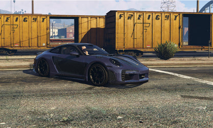 FiveM Porsche 911 Widebody Add-On: 7 Color Options, Realistic Design
