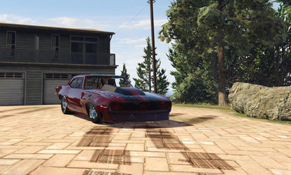FiveM Drag Car Mod: 300+ MPH Muscle Car - 5 Color Pack