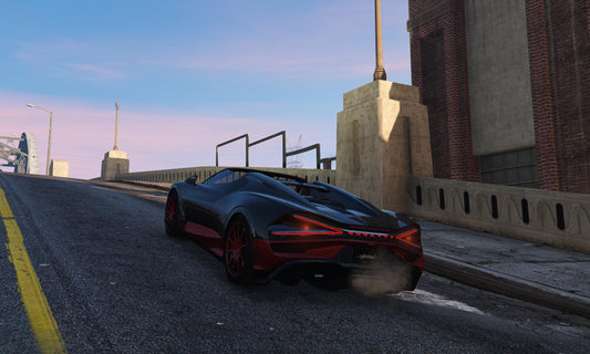 Bugatti La Voiture Noire FiveM Mod: Luxury Hypercar, Drag & Drop