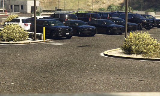 FiveM Police Car Pack | 4 Custom Law Enforcement Vehicles with Variants | Drag & Drop Easy Installation
