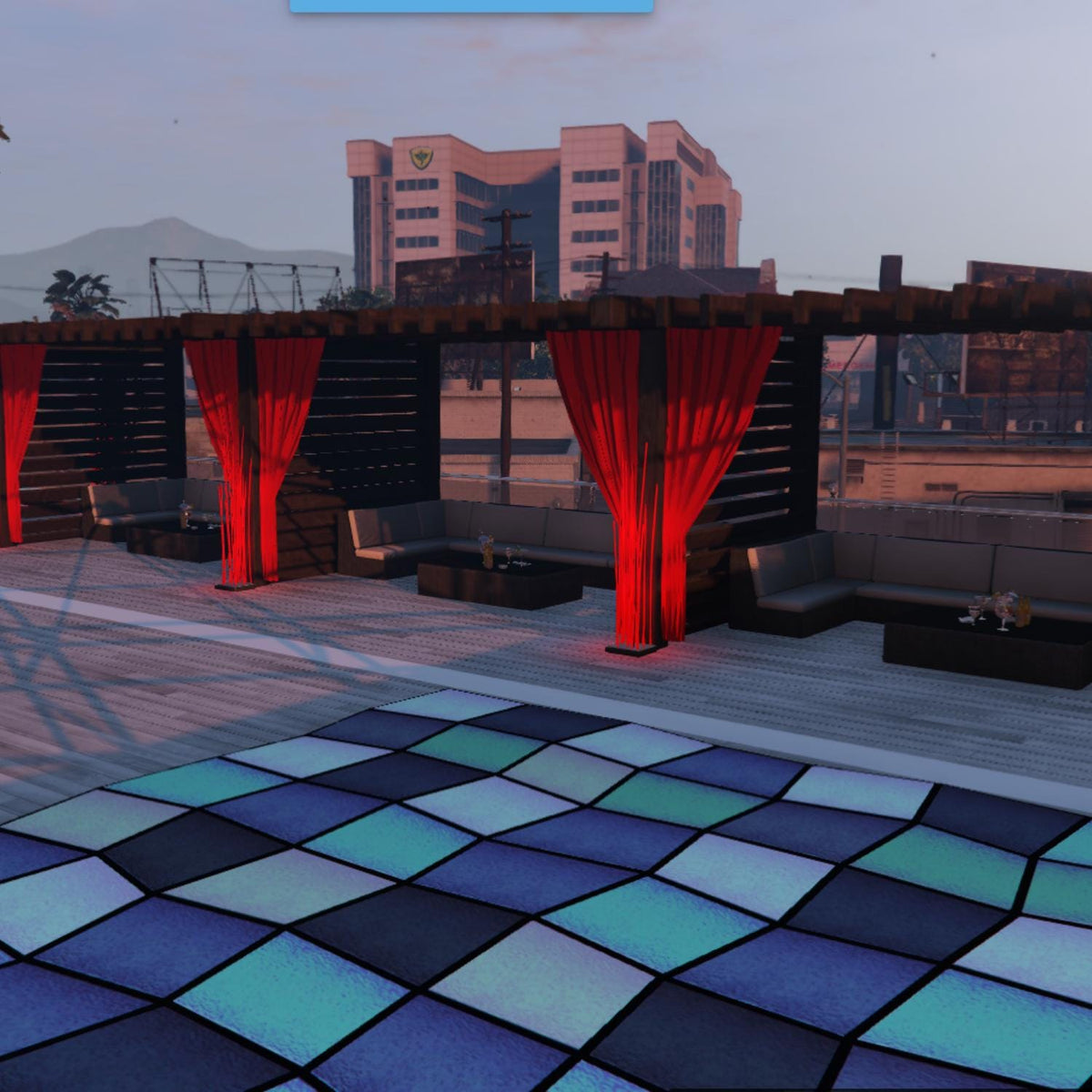Rooftop VIP Lounge MLO, Nightclub Interior, Roleplay Venue Map