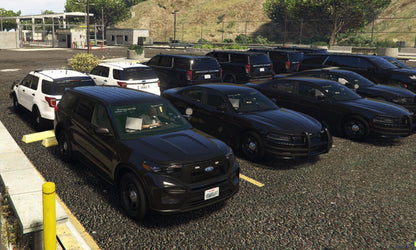 FiveM Police Car Pack: 4 Custom Law Enforcement Vehicles