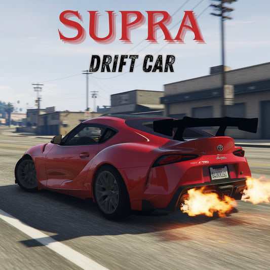 FiveM GR-Style Supra Drift Car Mod: Optimized Tuner Vehicle
