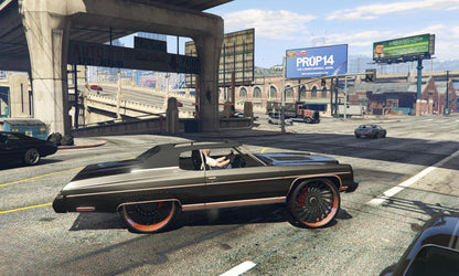FiveM Debadged Donk Car Pack: Custom Lowrider Style, RP Ready