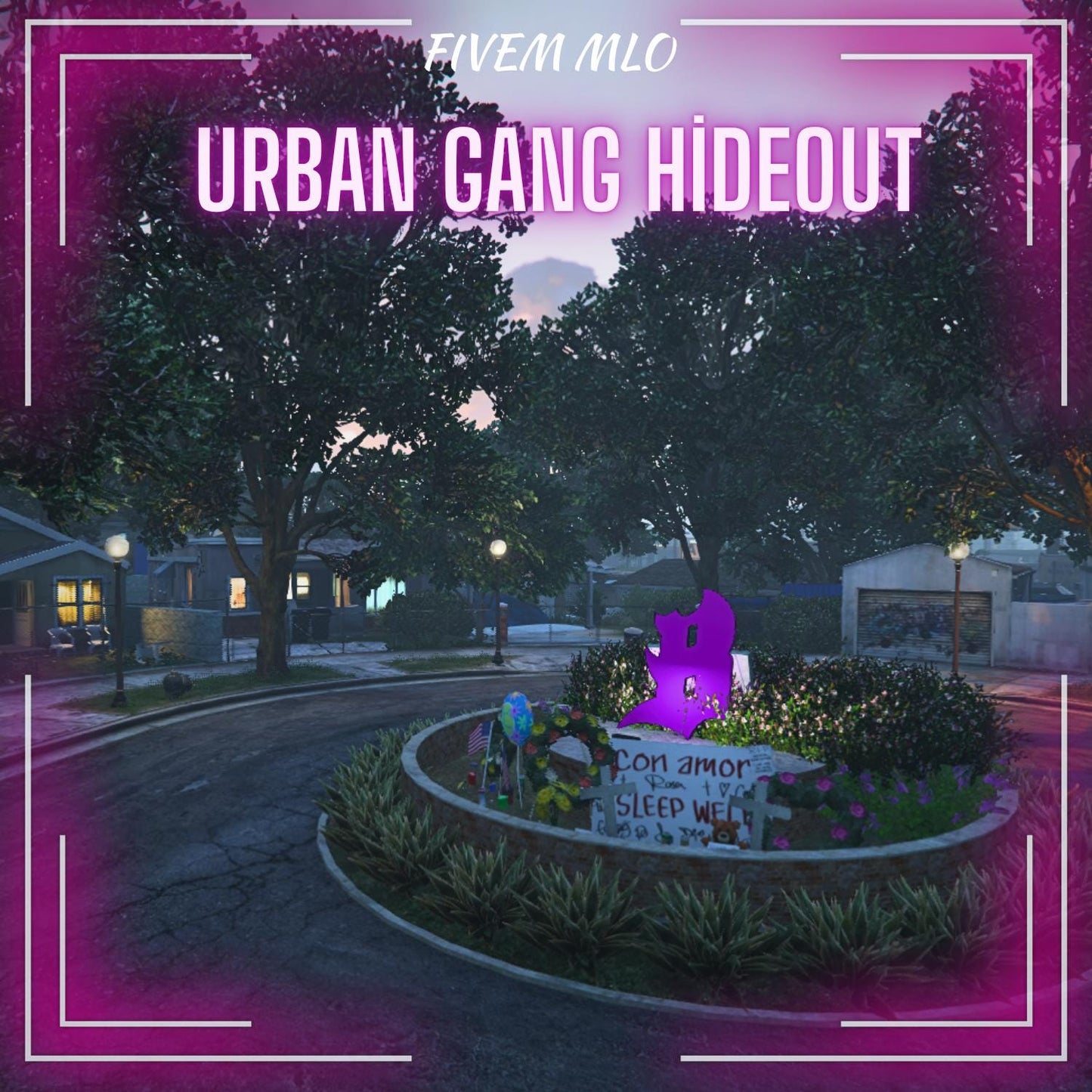 Urban Gang Hideout MLO for FiveM RP Servers