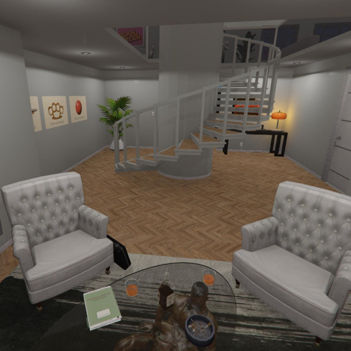 Hillside Mansion MLO, Estate Property Map, Pool House Roleplay Home