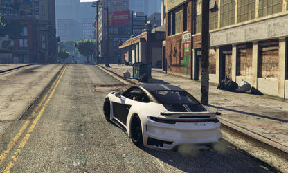 FiveM Porsche 911 Widebody Add-On: 7 Color Options, Realistic Design