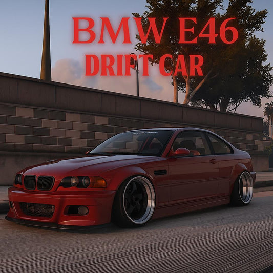 FiveM BMW E46 Drift Car: Optimized Drag & Drop Vehicle (Digital Download