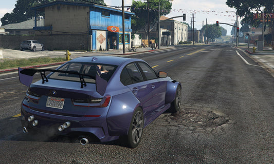 FiveM BMW M Performance Car: 9 Color Options, Optimized Drag & Drop Vehicle