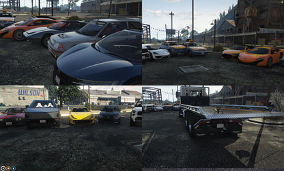 FiveM Ultimate Vehicle Mega Pack  | 50+ High-Quality Cars | Daily, Luxury, Armored, Police | Drag & Drop Install | Fivem Car Packs