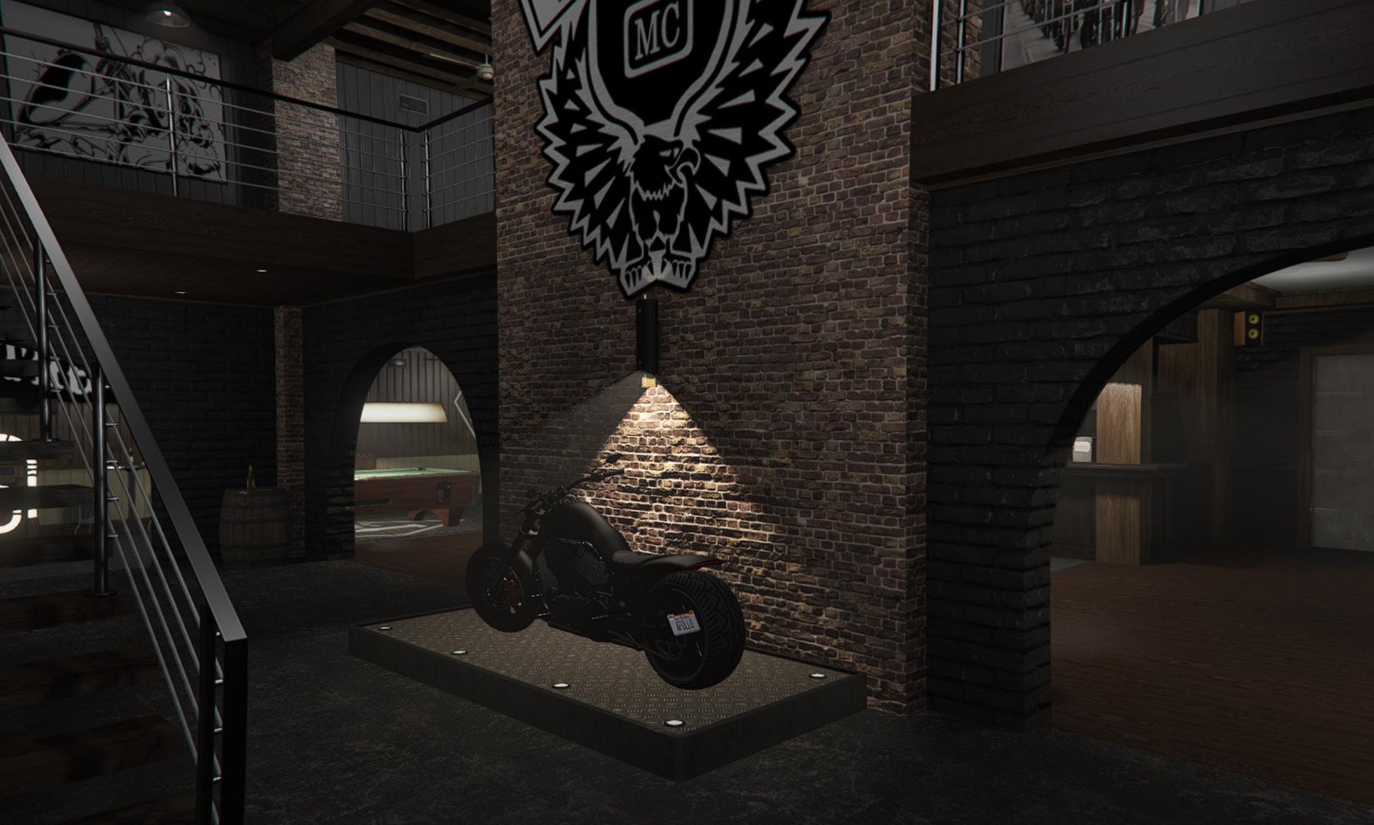 The Lost Brotherhood Hangout | Exclusive Biker Bar MLO | FiveM Motorcycle Clubhouse – Limited Time Design
